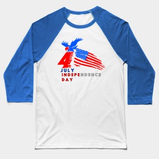 4 july independence day Baseball T-Shirt